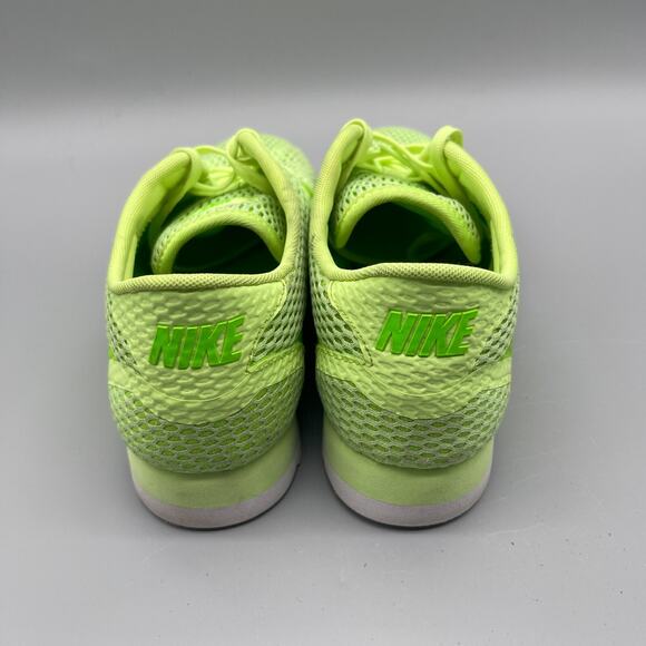 Nike Cortez Ultra BR Breathe Shoes Womens 8 Neon Green Running Lightweight Walk - Picture 4 of 8